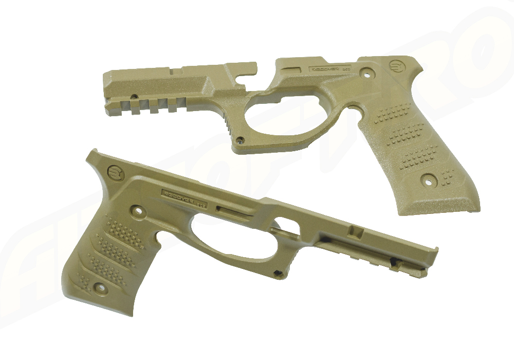 SISTEM GRIP PLUS RAIL PENTRU BERETTA 92/M9 - TAN